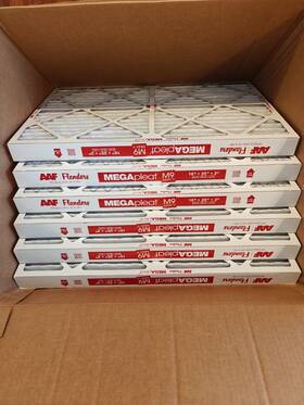 148-802-600 Flanders Aaf 148802600 Megapleat M9 16 Inch X25 X2 Hvac Air Filters 6-pack New