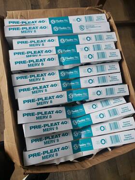 Flanders 709257243962 18x24x2 Ac And Furnace Air Filter By - Pre-pleat 40 Merv 8 Box Of 12