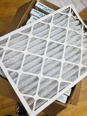 Fkfb18x24x2-12 Flanders 12-pack Commercial Air Filter 18x24x2 Pre-pleat 40 Merv 8
