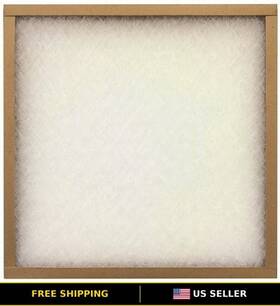 L97-504 Flanders 20x20x1 Fiberglass Air Filter For Hvac And Furnace Systems - Standard Size