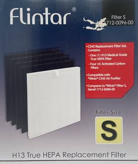 Flintar 619498163908 Hepa Filter S H13 True Filtration Medical Grade Replacement New