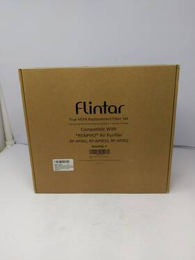 Flintar 793200377033 2-pack Of Premium H13 Grade True Hepa Replacement Filter Set