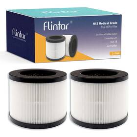 Ma-18 Flintar 793200377439 True Hepa Replacement Filter Compatible With Air Purifier 3-s
