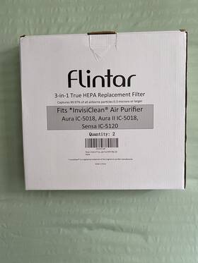 Ic-5120 Flintar 3-in1 True Hepa Replacement Filter Sensa
