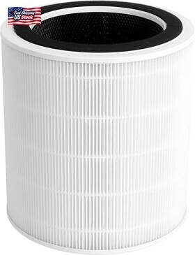 Lv-h135 Flintar Llc 445010524581 Replacement Filter Compatible With Levoit Air Purifier