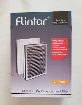 Ma-25-2 Flintar 2-pack Flintor Medical Grade Premium H13 True Hepa Air Filters