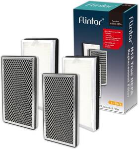 B08pv3m6ps Flintar True Hepa 4 Pack Air Purifier Filters Compatible With Medify Ma-15 H13