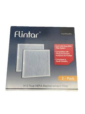 X001q7fzlv Flintar True Hepa Replacement Filter 2-pack 3-in-1 For Purezone # Peairfil Nob