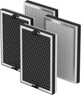 B0c46brl1z Fmdzfl Jf260 Replacement Filter Compatible With Air Purifier 3-in-1 H13 4 Pack