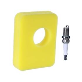 Fojoo 370370 Air Filter Replacement Foam Cleaner Kit For Small Engine Lawn Mowers