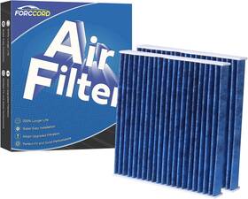 Forccord 705353614927 2-pack Hepa Cabin Air Filter Fits For Rivian R1s And R1t 2022 2023 2024 2025 2026