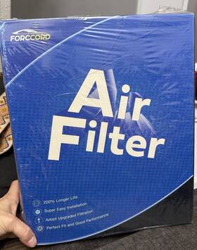 Forccord Qcyplqq201 Air Filter Replacement Cartridge Filtration