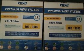 300s Four Veva Replacement Air Purifier Filters For Coway Airmega Max2 300