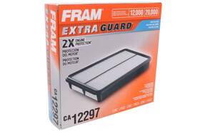 F24-ca12297 Fram Ca12297 Rigid Panel Air Filter White