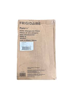 Hvac162086 Frigidaire Pureair Hvac Allergen Air Filter Replacements 6 Pack Merv 8 16x25x1