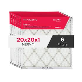 Hvac2020116 Frigidaire Pureair 20x20x1 Merv 11 Prem Allergen Electrostatic Pleated Air C