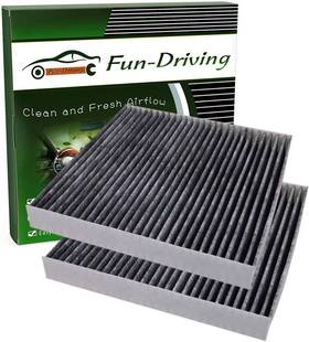 Fun-driving 761272103522 2 Pack Cabin Air Filter For Camry Corolla Highlander Prius R