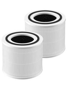 Future Way 788362658519 2-pack Core 300 Replacement Filter Compatible With Levoit And 3