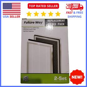 Ma-25r Future Way Air Purifier Filter - Ma-25 Replacement High-efficiency