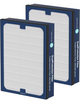 300b-22 Ganteny 200/300b-22 2 Pack - 200/300 Series Filter Replacement For Blueair True Hepa