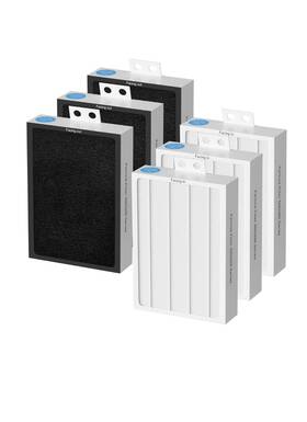 600-w-6 Ganteny Hp-500/600-w-6 6-pack 500/600 Series Hepa Filter Replacement Compatible With Blueair