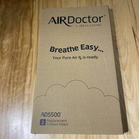 Ad5500 Genuine Air Doctor 2 Replacement Carbon Filter Pack Of Filters
