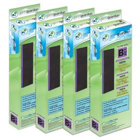Germguardian 817624012216 Pet Pure Hepa Genuine Replacement Filter B Removes 4 Pack True
