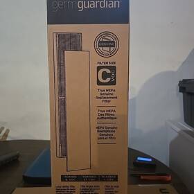 Germguardian 817624013664 Filter C Toxin Clear Hepa Genuine Replacement Removes 99