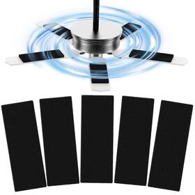 Fsglq-01 Gileolant 5 Pcs Ceiling Fan Filters Easy-stick For Blades Activat
