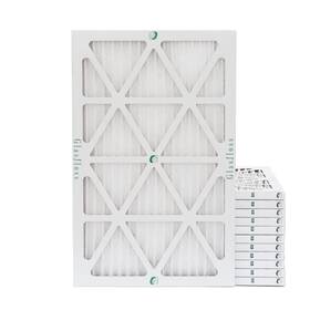 Glasfloss 082652299070 16x25x1 Merv 10 Ac Furnace Air Filters. Case 12. Actual Size 15-1/2 X 24-1/2 7