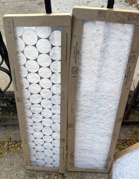110714 Glasfloss Disposable Air Flow Filter Replacements 6.5x23x1 Lot Of 10 Pc