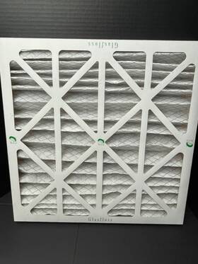 Glasfloss 604443993433 20x20x2 Filter Z-line Series Air Flow Merv 10