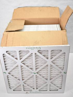 Glasfloss 604443995598 Lot Of 12 Z-line Series Merv 10 Air Filter Replacements 18 Inch X 20 1