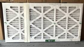 M13sp13h27h1 Glasfloss 14x28x1 Air Filter Pack 12 Merv 13 Actual Size 13.5 X 27.5 .75 Inch