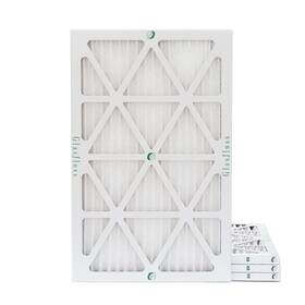 Zlp16251-4 Glasfloss Zl 16x25x1 Merv 10 Air Filters For Ac And Furnace. 4 Pack. Actual S