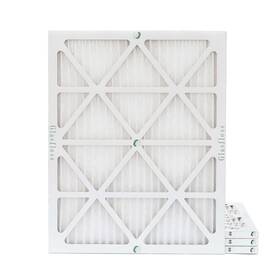 Zlp20251-4 Glasfloss Zl 20x25x1 Merv 10 Air Filters For Ac And Furnace. 4 Pack. Actual Size 19-1/