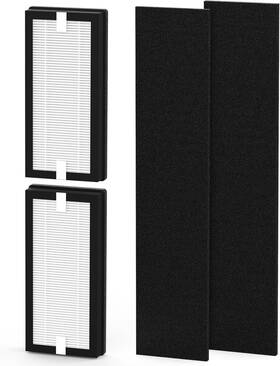Hfd-120-q Gokbny F-hfd120 2-pack Replacement Filter Compatible With Honey-well