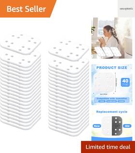 1056230 Gosknor 40pcs Mineral Absorption Pad Fiber Easy To Replace Humidifier Replacement Filte