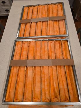 5w442 Grainger Pk 2 Pocket Air Filter 24x24x22 Merv 11