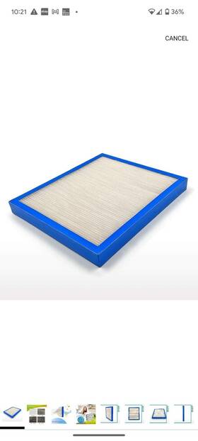 Af-10fl Greenr3 341104601672 1-pack Air Filter For Homedics Purifiers Fits Ar-10 Ar-75 At-75 Ar10 Ar7