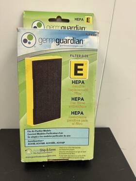 Guardian Technologies 445032486454 Germ Flt4100 True Hepa Genuine Air Purifier Replacement Filter E For Ge