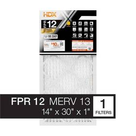 61201.011430 Hdx 14 Inch 30 1 Ultimate Allergen Pleated Air Filter Fpr 12 Merv 13