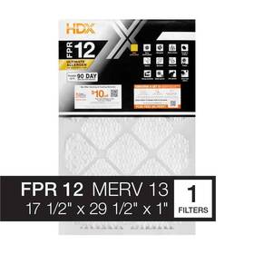 61201.01175295 Hdx 17.5 Inch 29.5 1 Ultimate Allergen Pleated Air Filter Fpr 12 Merv 13