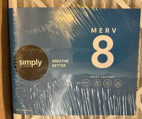 Hdx 705354001955 Simply 24 Inch X 30 1 Merv 8 Fpr 5 Pleated Furnace Air Filter 12-pack