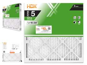 Hdx 744110901627 18 X 1 Standard Pleated Air Filter Fpr 5 3-pack Filters Replacement