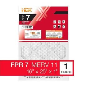 Hdx 840100921344 1 Pack Or 4 Pack- Air Filter Allergen Plus Pleated Fpr 7 Dust Filters Furnace Ac