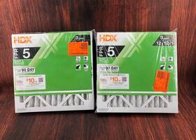 Hdx 840100928060 12 Inch X 1 Standard Pleated Air Filter Fpr 5 Merv 8 6-pack