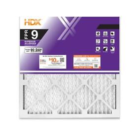 C-hdx1p9-012020 Hdx Electrostatic Superior Air Filter Fpr 9 Pleated Case Of 12