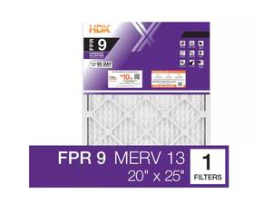 Hdx-ab2025-13-3 Hdx 20 Inch X 25 5 Trion Airbear Replacement Pleated Air Filter Fpr 9 Merv 13