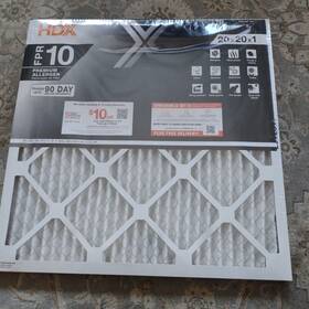 Hdx1p10-012020 Hdx 20 Inch 1 Premium Pleated Furnace Air Filter Fpr 10 Merv 13